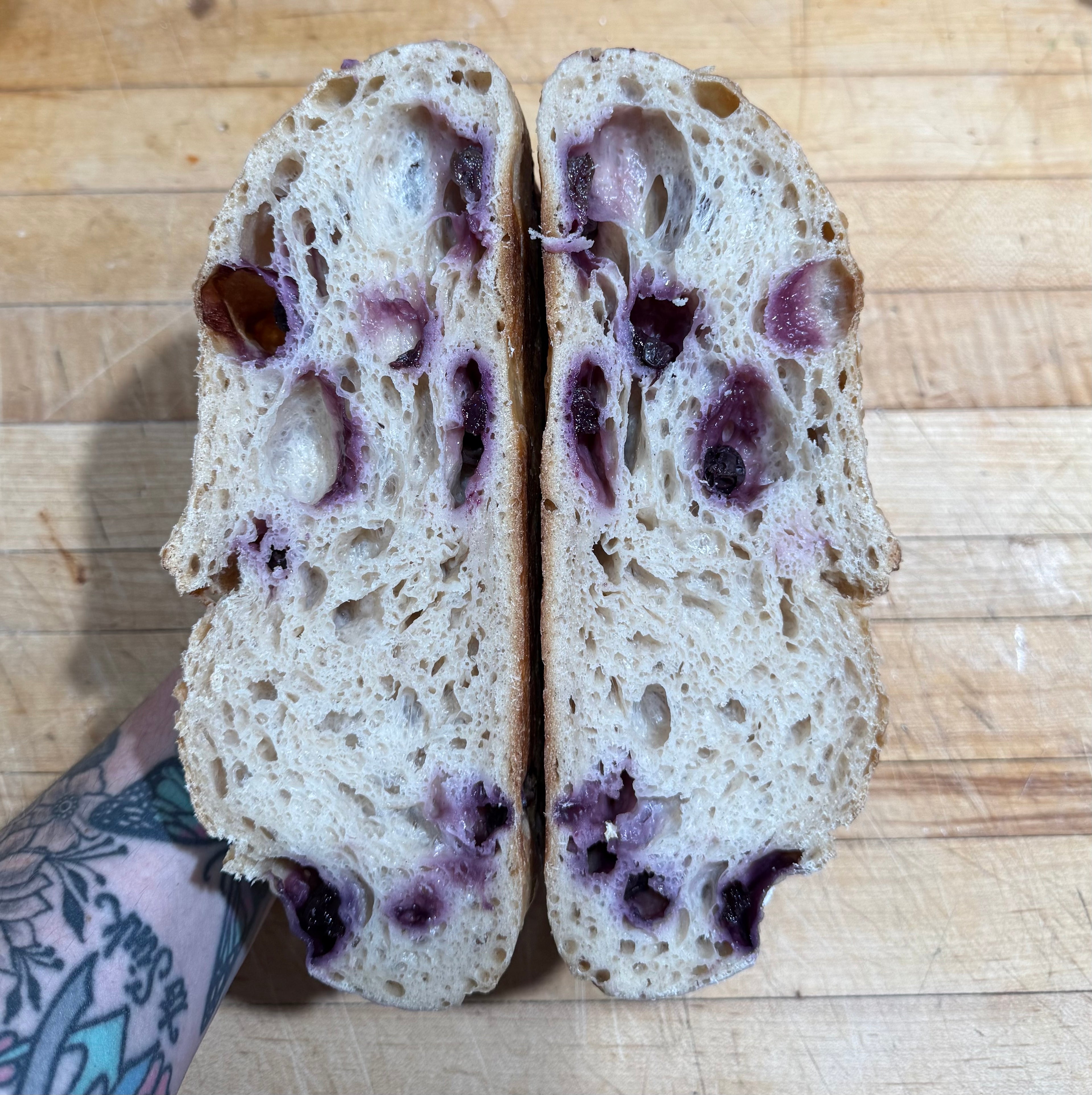 Blueberry Sourdough