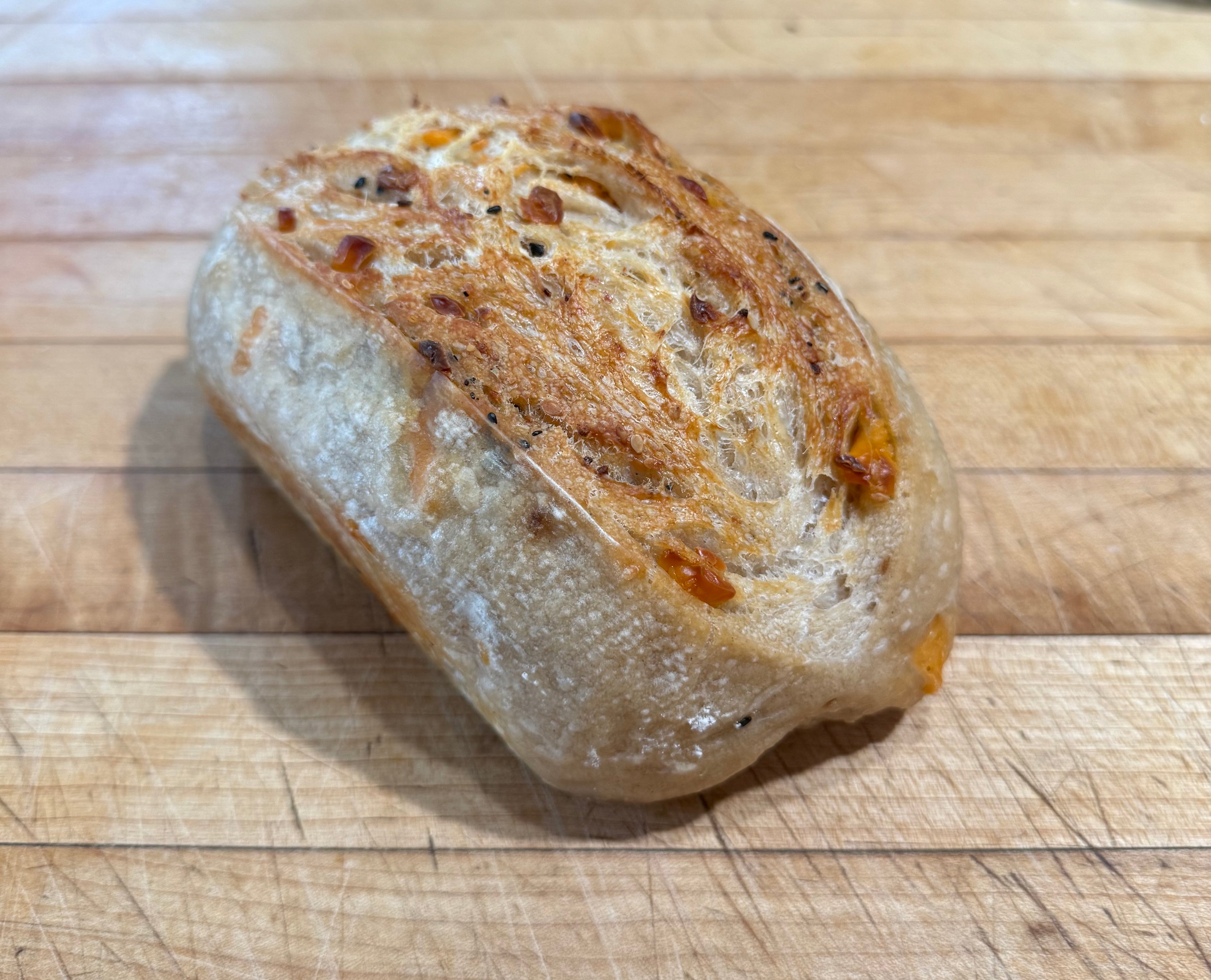 Mini Everything Bagel Cheddar Sourdough